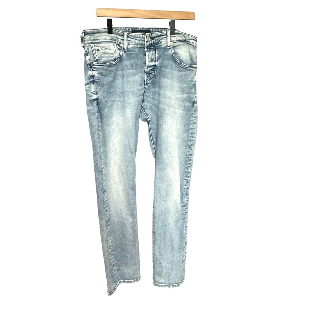 Scotch & Soda Ralston Regular Slim Fit Jeans 33x32 Blue Excellent Light Wash